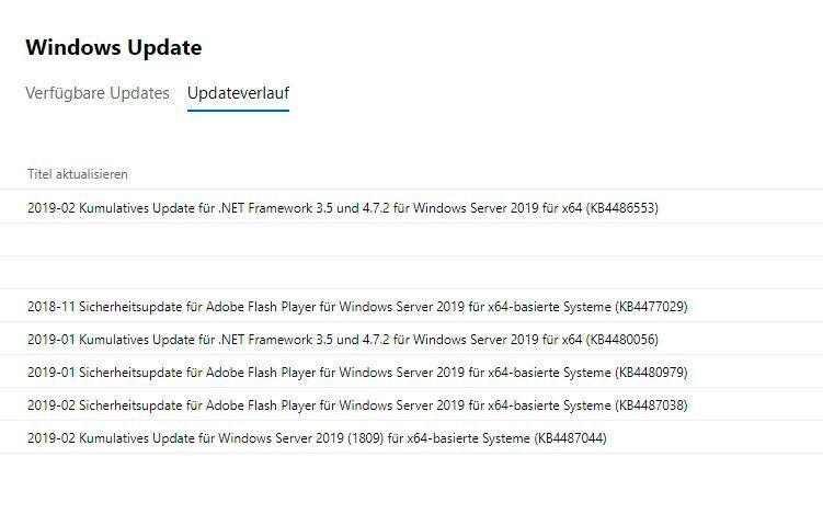Updates im Windows Admin Center verwalten. (Microsoft / Joos)