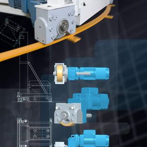2  Das Laufrad-System LRS gibt es in zwei Ausführungen LRS...A mit Sphäroguss-Laufrad und zwei Spurkränzen mit hoher Tragfähigkeit und guter Abroll- und Dämpfungseigenschaft LRS...F als Laufrad mit Hydropur-Bandagen für sehr gute Traktion und geringe Laufgeräusche.