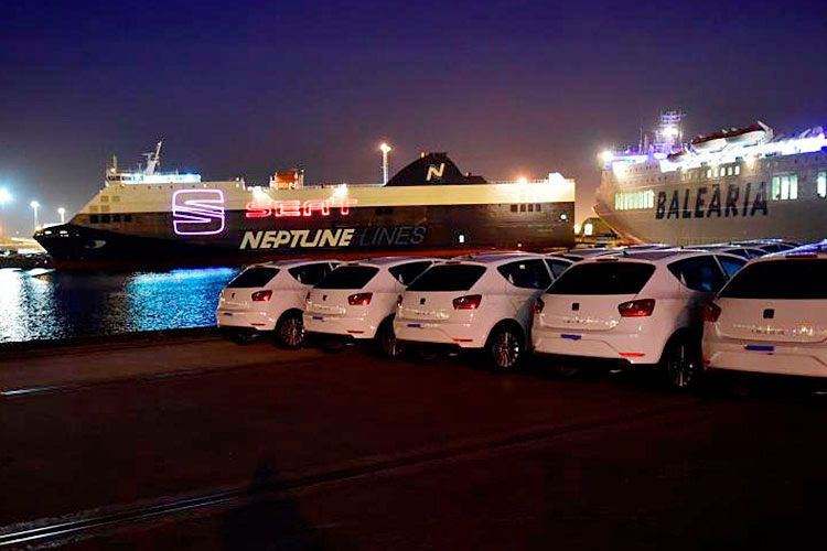 Im Hafen von Barcelona hatte Seat die Partner auf eine Erfahrungs- und Entdeckungsreise geschickt. (Seat)