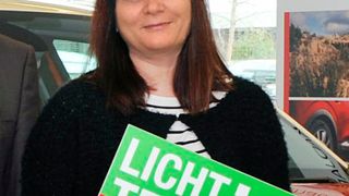 Erfolgreich beim Licht-Test-Gewinnspiel: Manuela Diekmann. (Foto: Zietz)