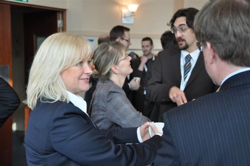 Marketta Lähde, Publishing Director at Thomas Industrial Media (left)  (Picture: M.Henig/PROCESS)