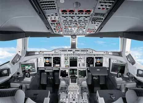 Cockpit eines Airbus A380  (Foto: Airbus)