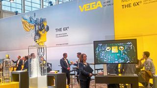 Vega-Messestand auf der SPS  (Bild: Vega)