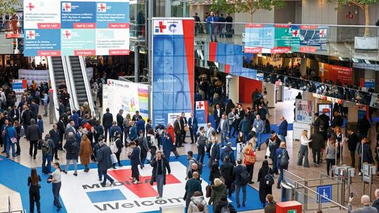 Die Medica und Compamed forcieren ihren Transformationsprozess mit neuen Themen, Programmformaten und Networking-Angeboten.(Bild:  Constanze Tillmann/Messe Düsseldorf)