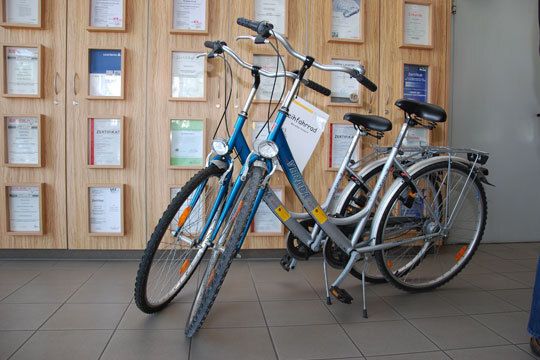 Das Münsterland ist Fahrradland. Entsprechend gehören die Räder zum Mobilitätskonzept. (Archiv: Vogel Business Media)