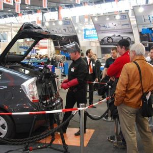 Zu den Publikumsmagneten der Trost-Schau auf dem Gelände der Landesmesse Stuttgart gehörten Livevorführungen.