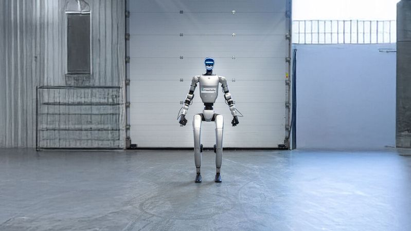 The production of hardware components for humanoid robots offers great market potential.(Image: Fraunhofer IPA)