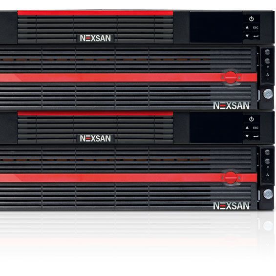 Der NST6000MC Metro Storage Cluster bietet Disaster-Recovery-Funktionalität über Entfernungen bis 10 Kilometer. (Foto: Imation)