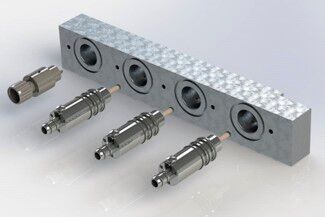 Baugruppe aus assemblierten Teilen mit Durchmesser von ca. 20 mm(Bild:  Azurea)