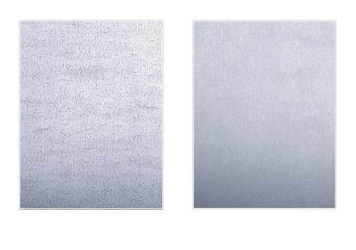 Bild 3: Warmgewalzte mikrolegierte Stähle haben ein homogeneres Erscheinungsbild. Das zeigt sich auch im lackierten Zustand. a konventioneller kaltgewalzter MHZ-Stahl, b warmgewalzter MHZ-W-Stahl a b Bilder: Thyssen-Krupp Steel (Archiv: Vogel Business Media)