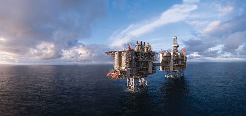 The Clair field, 75 kilometres West of Shetland, was discovered in 1977. (BP)