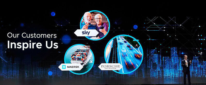Porsche Informatik gehört zu den vorgestellten Kunden von VMware, ebenso wie SAP. (VMware)