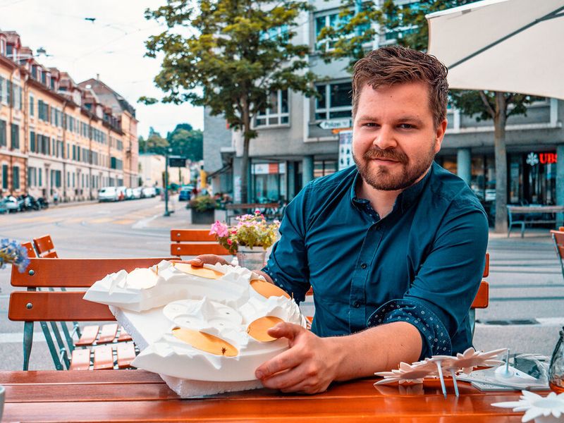 André erreichte bei dem Kochwettbewerb „Goldener Koch“ den 3. Platz. (Sintratec)
