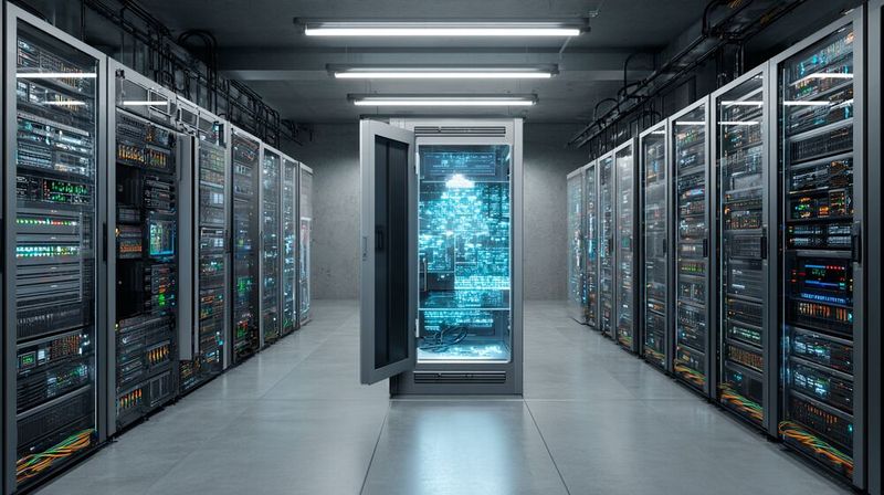 In einem Cyber-Vault werden besonders wichtige Daten zuverlässig vor unbefugtem Zugriff geschützt.(Bild:  Midjourney / KI-generiert)