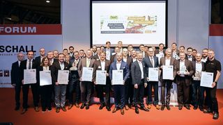 Am zweiten Messetag wurde der „Award zur Blechexpo“ präsntiert von MM Maschinenmarkt und Blechnet, powered by Schall und Blechexpo feieerlich verliehen. (©Sebastian Hauenstein)