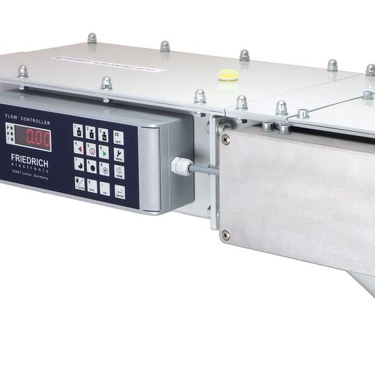 Der Flow Controller FC3 zeichnet sich u.a. durch seine sehr geringe Bauhöhe aus.(Bild:  Friedrich Electronic)