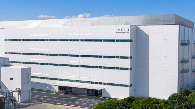 Fertigungsstandort für Siliziumkarbid-Halbleiter des Zulieferers Rohm.(Bild:  Rohm)