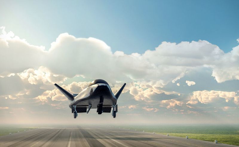 Bis zu 5,4 Tonnen kann das Raumflugzeug pro Flug transportieren.   (Sierra Space)