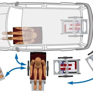 Das Konzept der Fahrzeugschnittstelle des Assist Mobil beruht auf einem System der Firma Autoadapt, bei dem der Fahrersitz auf ein Rollstuhlfahrwerk geschwenkt wird. Beim Originalsystem wird dazu eine Hilfsperson benötigt. Beim Assist Mobil dagegen verläuft der gesamte Vorgang inklusive des Verladevorgangs in den Kofferraum vollautomatisch.