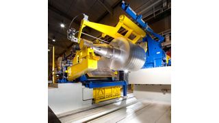 Die Längsteilanlagen von Georg – hier eine bereits gelieferte Anlage – bietet eine hohe Wickelgenauigkeit. (Georg)