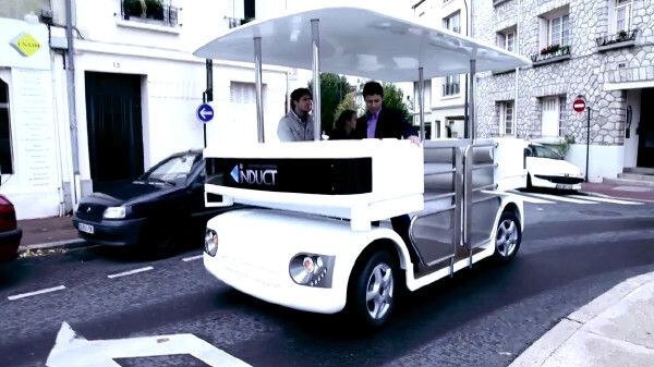 Einen solchen fahrerlosen Shuttlebus von Induct Technologies wollen Forscher der Nanyang Technological University nun in Singapur in Bertrieb nehmen (Foto: Induct Technology)