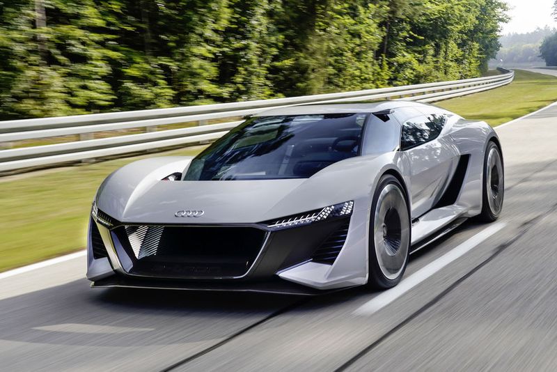 Der Sprint auf 100 km/h soll mit dem Audi PB18 E-Tron lediglich zwei Sekunden dauern.  (Bild: Audi)