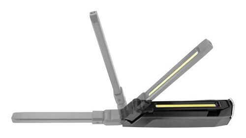 Mithilfe ihrer Klappfunktion kann man die Inspektionslampe flexibel ausrichten. (Bild: Gedore)