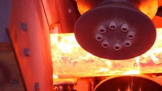 Das Herzstück der neuen Schmiedelinie soll eine Schmiedepresse mit einer Presskraft von 16.000 Tonnen sein. (Thyssenkrupp)