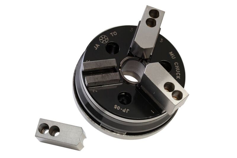 The Jato Precision diaphragm chuck offers two major advantages for high-precision turning, namely, accuracy and consistency of the clamping force. (Leader Chuck)
