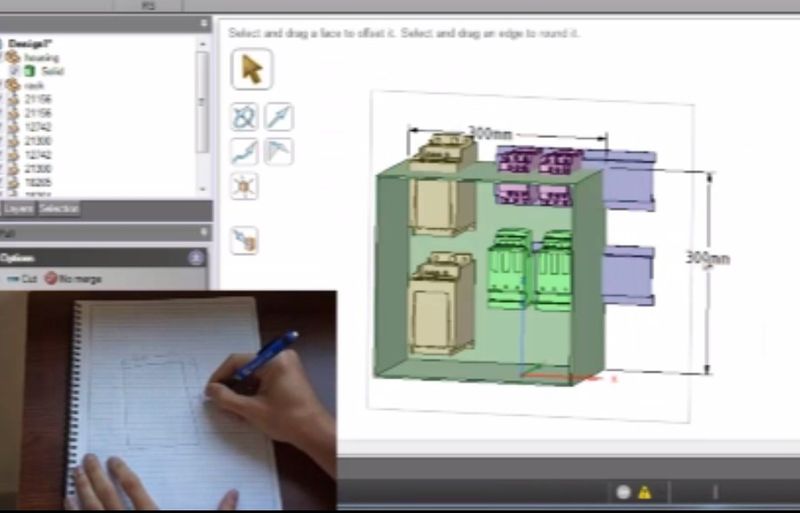 DesignSpark Mechanical in der Anwendung (Bild: RS Components)