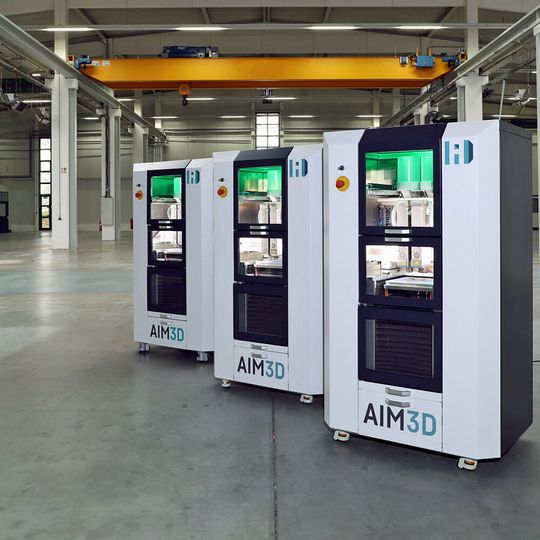 The fast track to series production: Additive manufacturing with the ExAM 255 multi-material 3D printer The fast track to series production: Additive manufacturing with the ExAM 255 multi-material 3D printer
