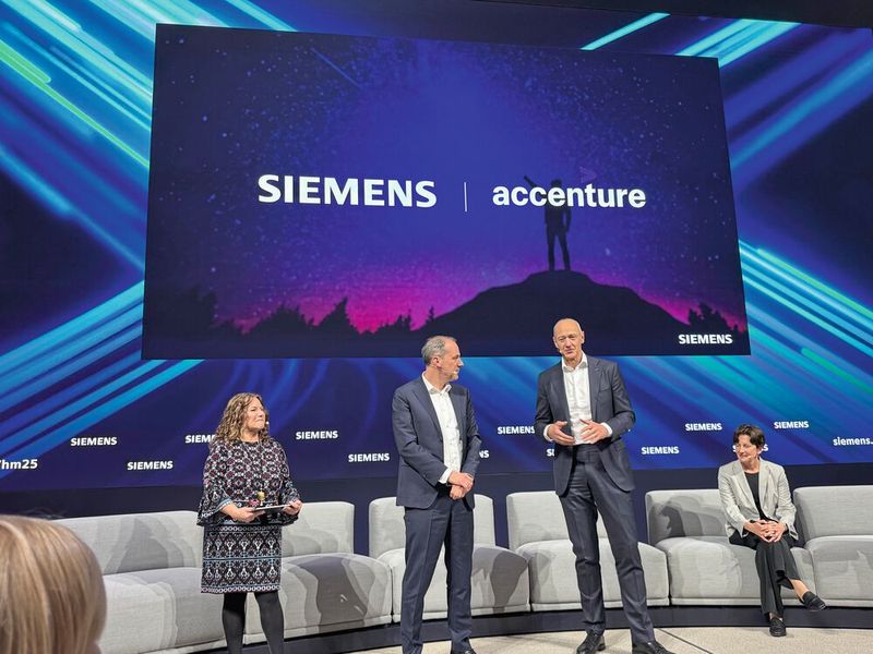 Siemens auf der Hannover Messe 2025. (Bild: Manuel Christa)