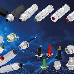 M8-Steckverbinder.(Bild:  Conec / Amphenol)