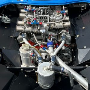 Der 5,3-Liter-V8 des Bizzarrini GT 5300.(Bild:  Peter Diehl)