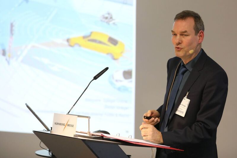Panel Smart Mobility - Stefan Grieger, Deutscher Verkehrssicherheitsrat: Automatisiertes Fahren und Vision Zero – Umsetzung gefährdet? (NuernbergMesse / Frank Boxler)