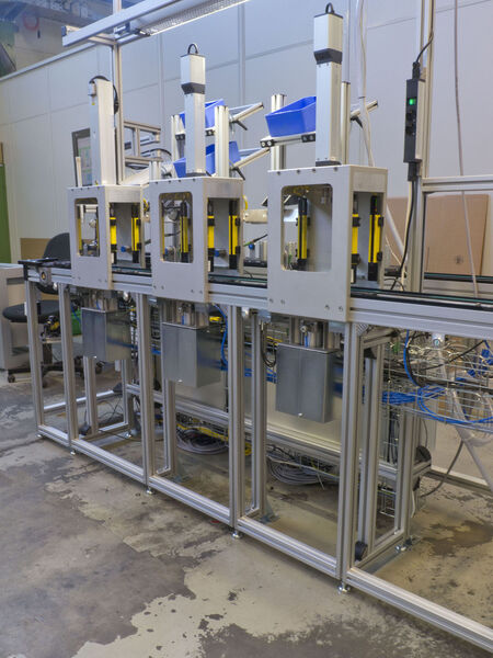 Elero wird zwei weitere automatisierte Montageanlagen dieses Typs mit Produkten aus dem Turck-Programm bauen (Bild: Turck)