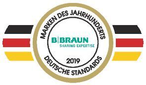 B. Braun ist jetzt offiziell eine von 200 „Marken des Jahrhunderts“, die im gleichnamigen Buch vorgestellt werden. (B. Braun Melsungen AG)