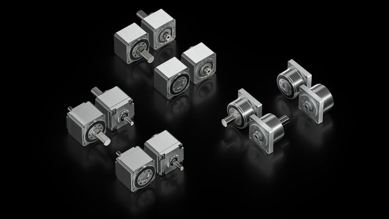 Since mid-2026, Harmonic Drive has been offering its CSF Mini gearheads in size 7 as well, in six variants designed for different installation scenarios.(Source:  Harmonic Drive)
