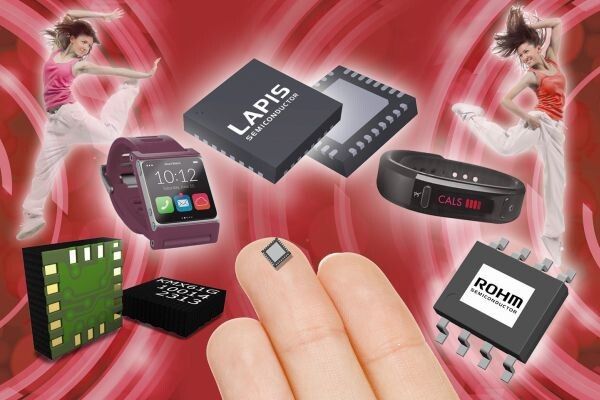 Rauscharm und Strom sparend: Neuerungen wie das Internet of Things sowie die wachsende Zahl von Wearable-Anwendungen treiben die Entwicklung neuer Technologien für intelligente Embedded-Geräte voran. (ROHM)
