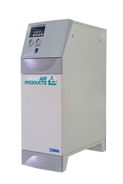 Die Prism Mini-Stickstoffgeneratoren sind eine nachhaltige Lösung durch optimierte Energieeffizienz. (Air Products)