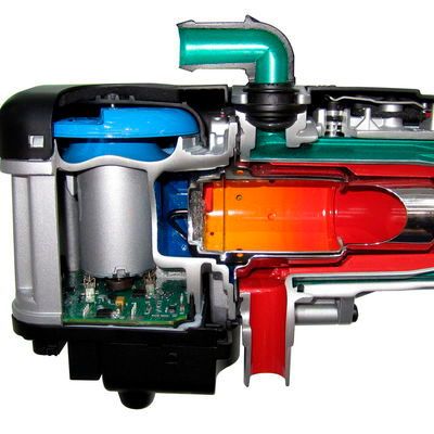 Schemazeichnung einer Standheizung für das Auto. Der Beitrag erläutert das Vorgehen bei der Systemmodellierung anhand dieses Beispiels Schemazeichnung einer Standheizung für das Auto. Der Beitrag erläutert das Vorgehen bei der Systemmodellierung anhand dieses Beispiels