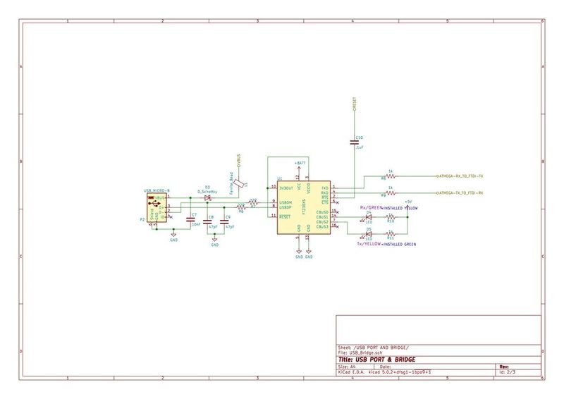 Die USB-Schnittstelle. (Bild: Justine Haupt)