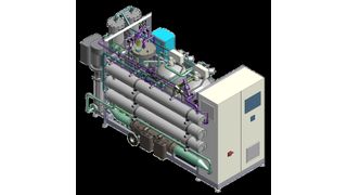 Im Vergleich zu konventionellen Systemen soll der optimierte Osmovision laut BWT jetzt durchschnittlich 13 % der Kosten pro Kubikmeter PW/HPW einsparen. (Bild: BWT)