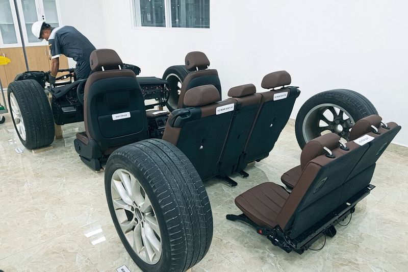 Starke Partner wie BMW und Magna bringen die neueste Technologie nach Vietnam. (Bild: Jutta Bernhard / mid)