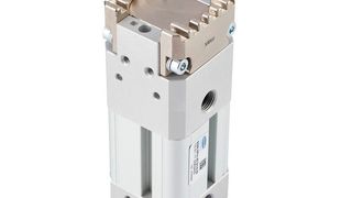 J. Schmalz präsentiert mit dem Magnetgreifer-Baukasten „SGM-HPm“ eine Fundgrube für die individuelle Zusammenstellung von Greifsystemen für das Handling dünner Bleche. Die Bleche können auch noch komplex, gelocht oder gebogen sein. J. Schmalz berichtet ... (Bild: J. Schmalz)