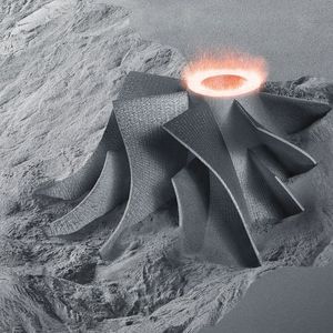 Der Laser baut beim Laser Metal Fusion in einem Pulverbett die gewünschte Teileform schichtweise auf.