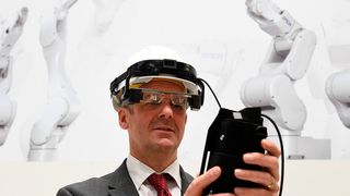 Augmented Reality wird wieder ein Thema auf der Hannover Messe sein. (Deutsche Messe)