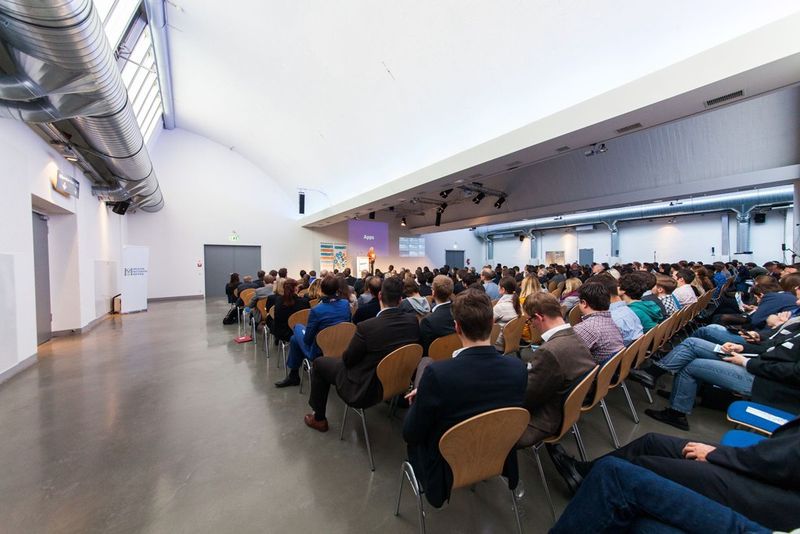 Gut besucht: Der Einladung zum 1. Mobile Media Day waren zahlreiche Teilnehmer aus verschiedensten Branchen gefolgt. (Bildquelle: Bayerische Medien-Servicegesellschaft © Benjamin Brueckner)