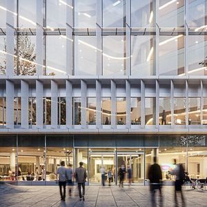 Der Technologiekonzern investiert rund 300 Millionen Euro in das neue Forschungsgebäude in Darmstadt.(Bild:  Merck KGaA)