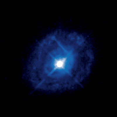 Schaurig schön: Ein massives Schwarzes Loch in der Galaxy Markaran 509 ist umgeben von heißen und kalten Gaswolken (NASA/STScl)